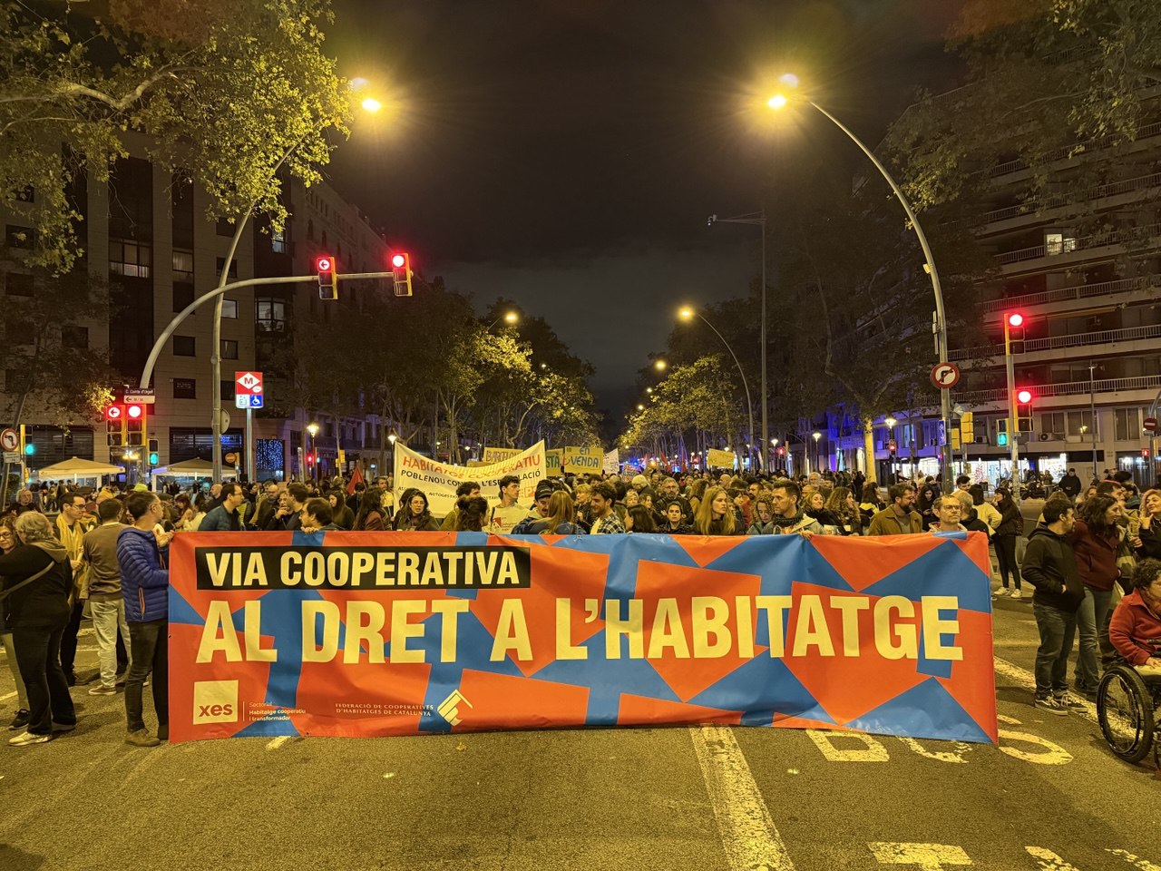 Participem de diferents activitats en defensa del dret a l’habitatge