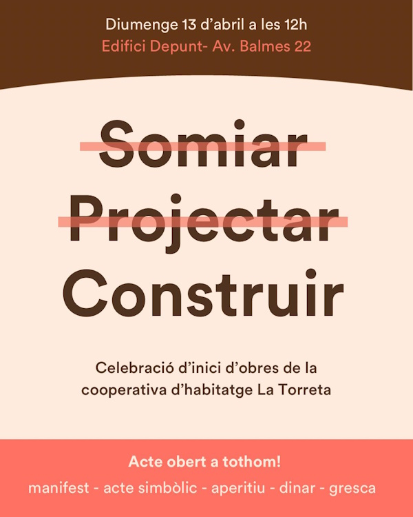 El 13 d’abril, t’esperem!!