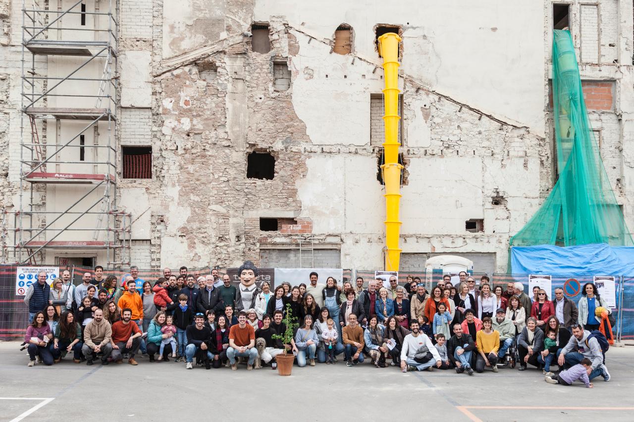 Celebrem l’inici d’obres amb més de 100 persones!