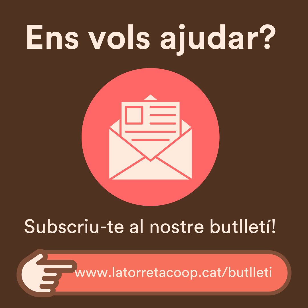 Subscriu-te al nostre butlletí!